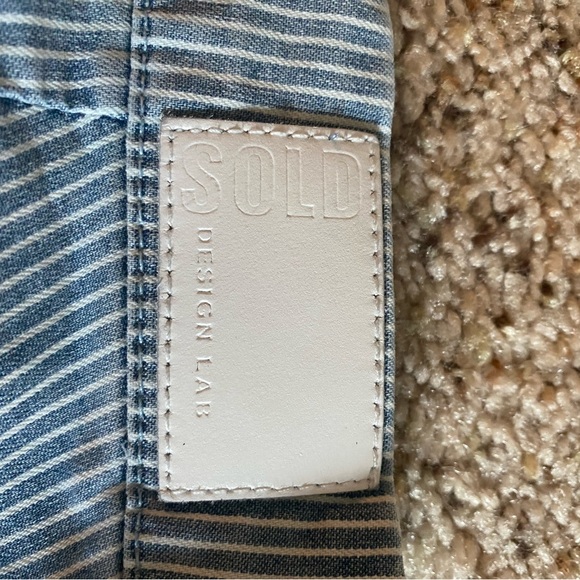 Design Lab pinstripe ankle length skinny jeans - Picture 7 of 7